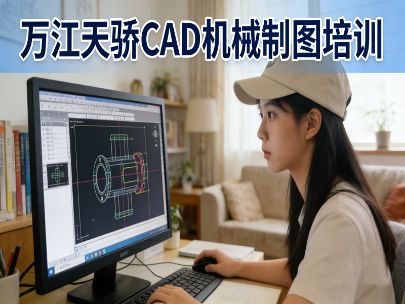东莞万江天骄职校CAD机械制图培训