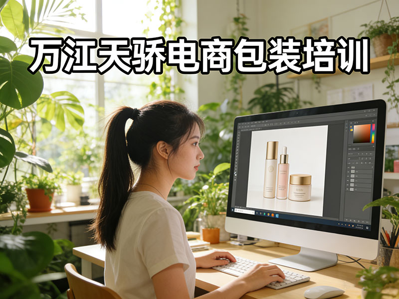 东莞万江天骄职校电商包装培训