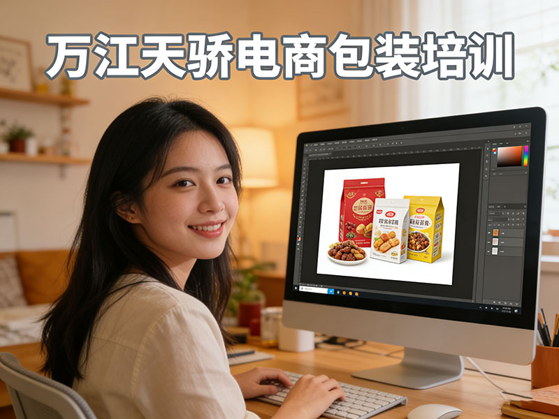 东莞万江天骄职校电商包装培训