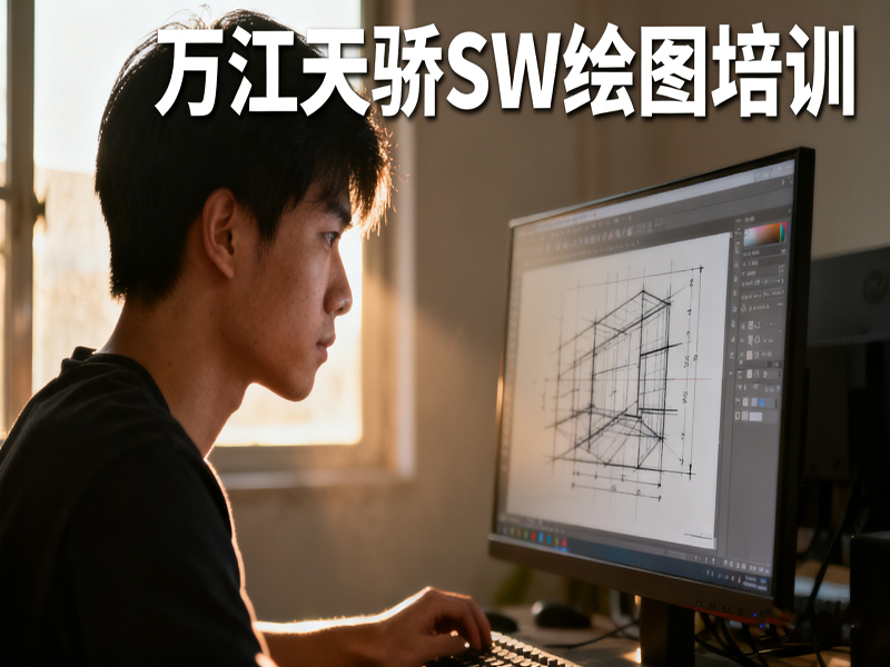 东莞万江天骄职校SW绘图培训