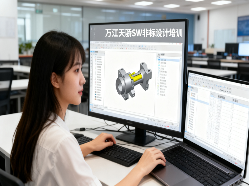 东莞万江天骄职校SW非标设计培训