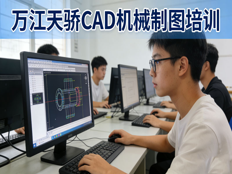 东莞万江天骄职校CAD机械制图培训