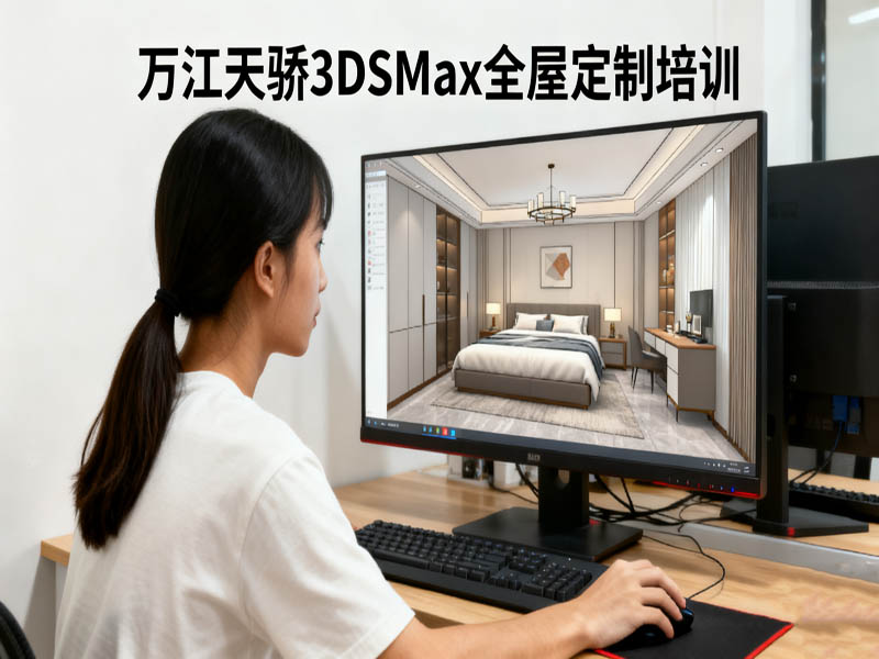 东莞万江天骄职校3DSMax全屋定制培训