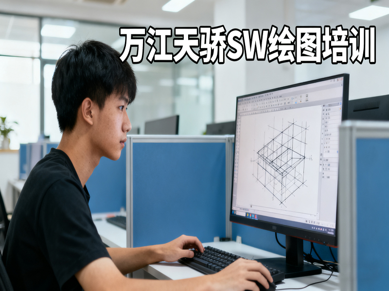 东莞万江天骄职校SW绘图培训