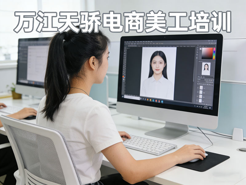 东莞万江天骄职校电商美工培训