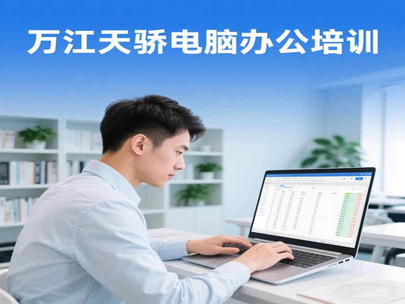 东莞万江天骄职校电脑办公培训