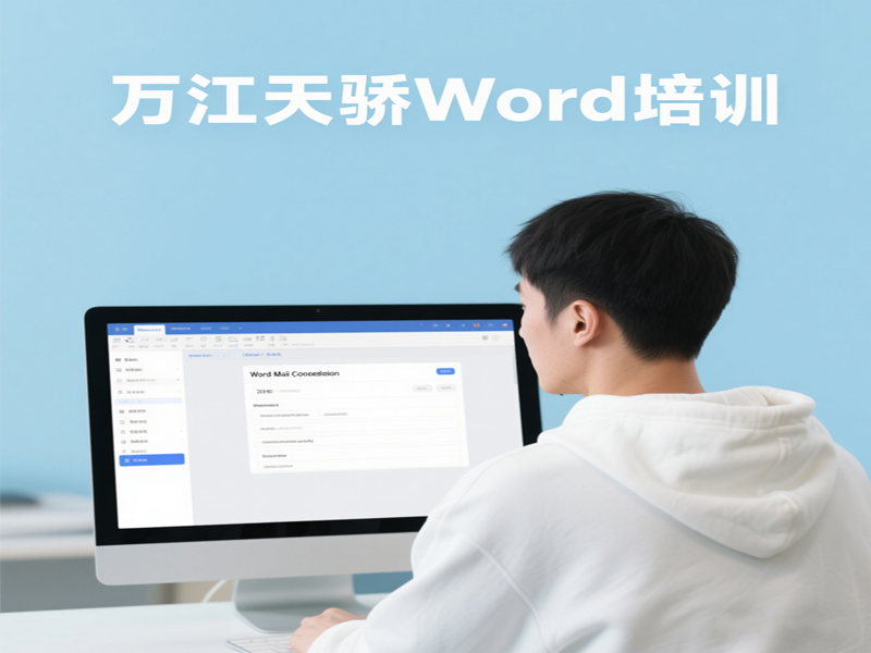 东莞万江天骄职校Word培训