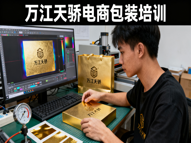 东莞万江天骄职校电商包装培训 