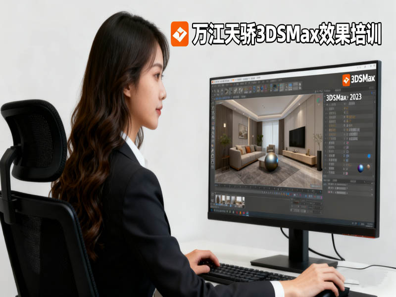 东莞万江天骄职校3DSMax效果图培训