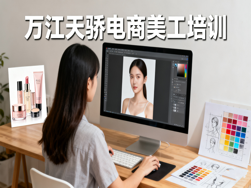 东莞万江天骄职校电商美工培训 