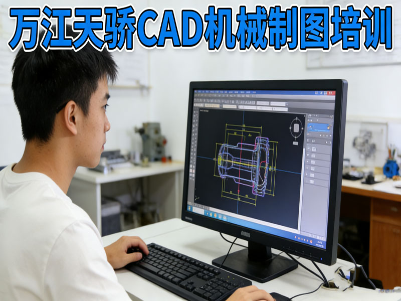 东莞万江天骄职校CAD机械制图培训 