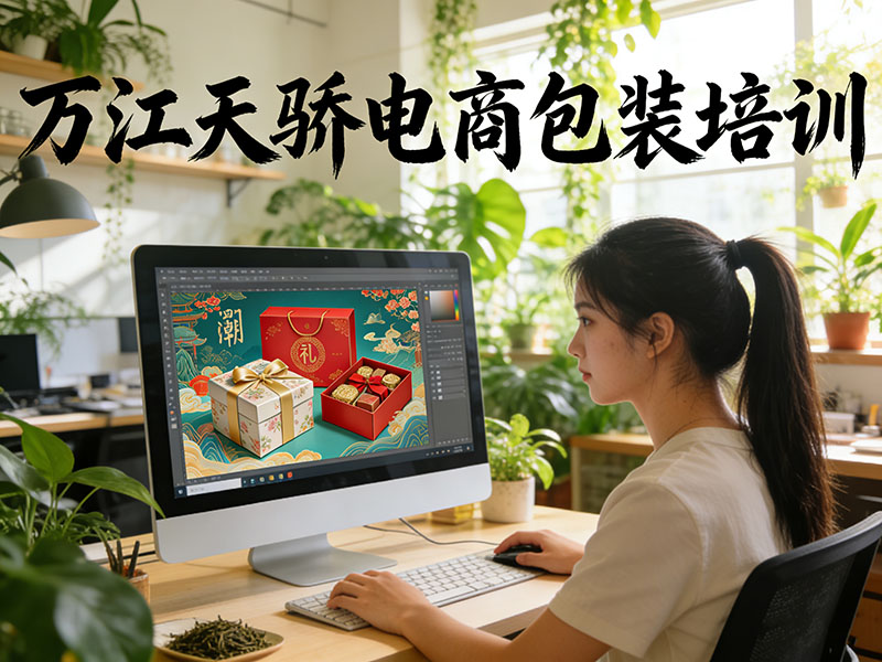 东莞万江天骄职校电商包装培训