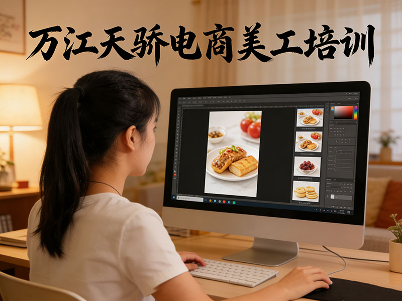 东莞万江天骄职校电商美工培训