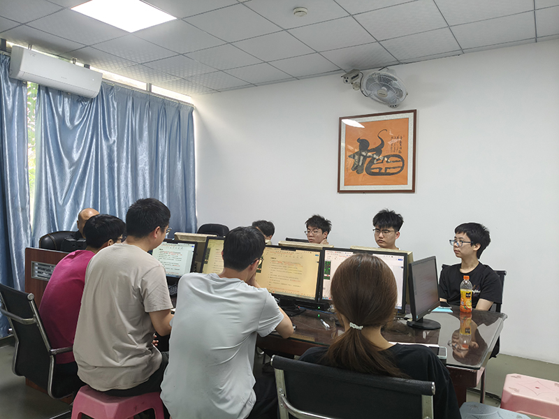 东莞万江天骄职校设计班学员上课中
