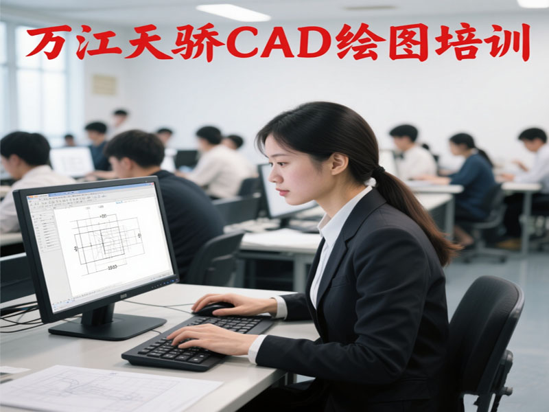 东莞万江天骄职校CAD绘图培训