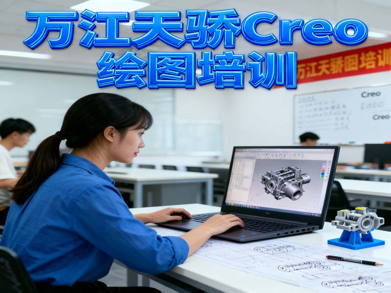东莞万江天骄职校Creo绘图培训