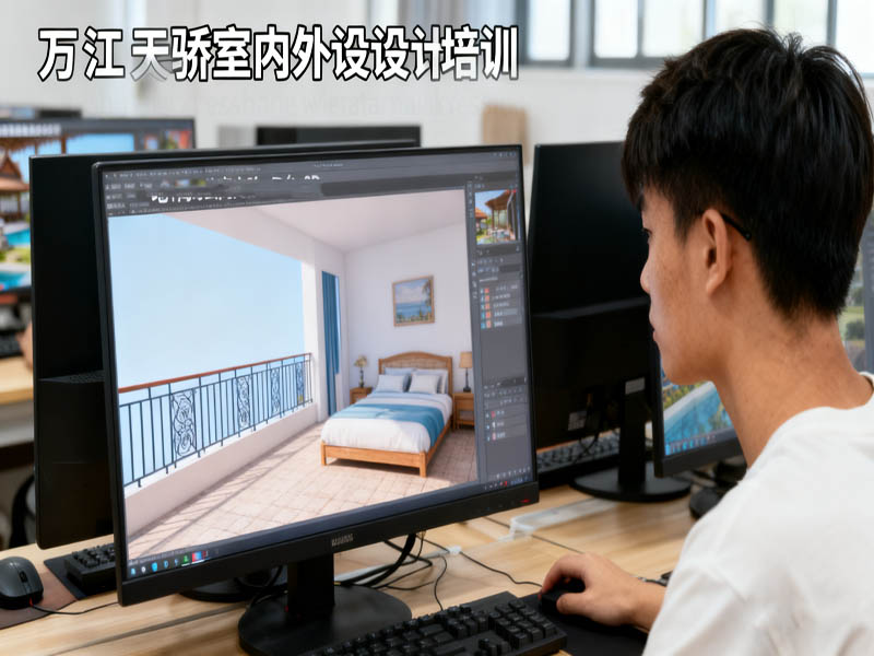 东莞万江天骄职校室内外设计培训